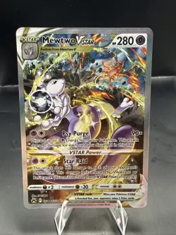 Pokemon Mewtwo VSTAR GG44/GG70 Crown Zenith: Galarian Gallery Holo - Image 1