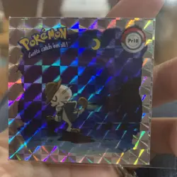 1999 Artbox Pokemon Stickers Series 1 Prizm Meowth Pr10 - Image 1