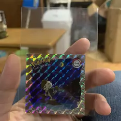 1999 Artbox Pokemon Stickers Series 1 Prizm Meowth Pr10 - Image 2