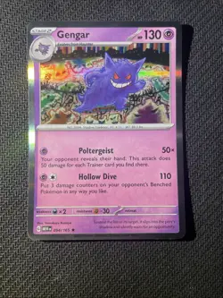 Pokemon TCG Gengar Scarlet & Violet - 151 094/165 Holo Holo Rare - Image 1