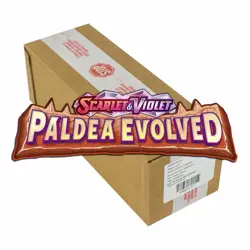Pokemon Scarlet and Violet Paldea Evolved Booster Box Case - Image 2