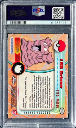 Pokemon - Topps Chrome Series 2 - PSA 6 Spectra Grimer #88 EX-MT - PSA Pop 1!!!! - Image 2