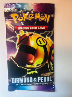 Pokemon Diamond & Pearl Trading Card Booster Pack - 1 Pack Of 10 Cards 820650104107 - Image 1