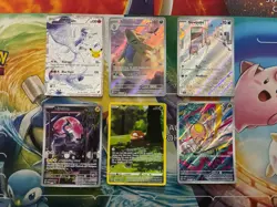 Pokemon Card Lot Full Art Alt Art Fire Tyranitar Reshiram Slowpoke - Image 1