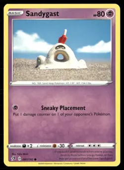 2020 Sword & Shield - Rebel Clash Sandygast Basic/Common #81 - Image 1