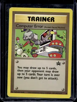 1999 Pokemon Wizards Black Star Promos Computer Error #16 - Image 1