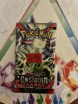 VERY HEAVY! 22.45Gram Obsidian Flames Pokemon TCG Factory Sealed Booster Pack!!! - Image 2