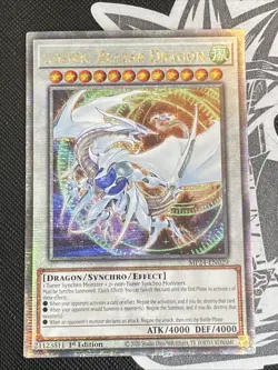 COSMIC BLAZAR DRAGON QUARTER CENTURY SECRET RARE MP24-EN029 YUGIOH! Card TCG NM - Image 1