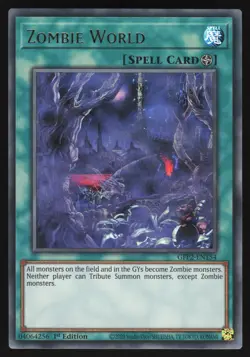 Zombie World - GFP2-EN154 - Ultra Rare - 1st Edition Yugioh - Image 1