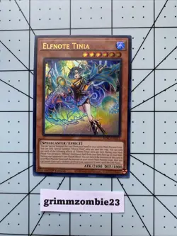 Elfnote Tinia BPRO-EN011 Burst Protocol 1st Edition Yugioh! - Image 1