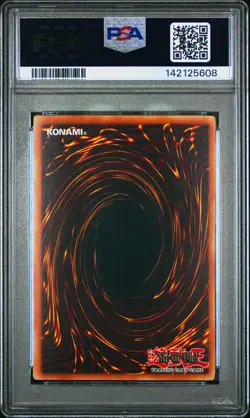 2006 YU-GI-OH! ULTIMATE ED 2 #EN001 DRAGON MASTER KNIGHT PSA 9 - Image 2