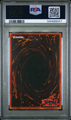 2002 YU-GI-OH! STARTER DECK: YUGI #006 DARK MAGICIAN PSA 6 - Image 2