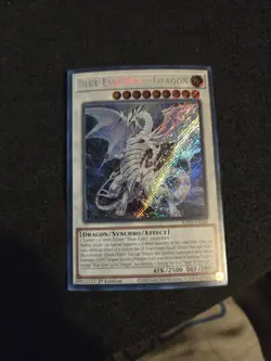 1x Yu-Gi-Oh! Blue-Eyes Spirit Dragon - RA02-EN030 - Secret Rare - 1st Ed - NM - Image 1