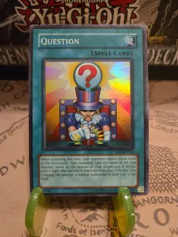 Yu-Gi-Oh Question DR1-EN053 Dark Revelation Volume 1 Unlimited MP - Image 1