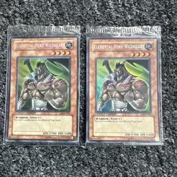 2x YuGiOh Elemental Hero Wildheart - Limited Editon GSE-EN001 - Sealed Promo - Image 1