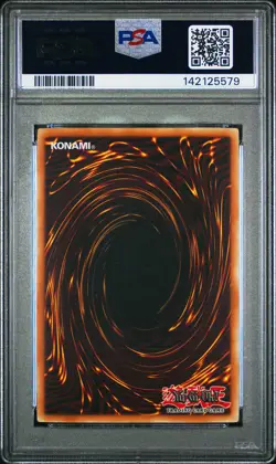 2010 YU-GI-OH! STBL-STARSTRIKE BLAST #EN038 SUPREME ARCANITE MAGICIAN PSA 9 - Image 2