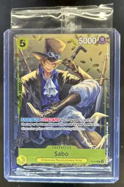 2025 One Piece The Best Vol. 2 Sabo Promo Sealed #P-073 - Image 1