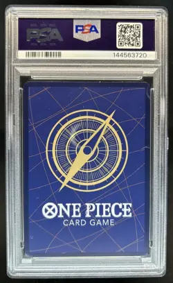 2025 One Piece Carrying On Will Monkey D Luffy Wanted Alt Art #OP13-118 PSA 10 - Image 2