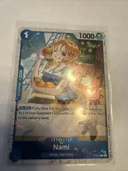 Nami (Jolly Roger Foil) P-053 PR One Piece Premium Booster -The Best- English NM - Image 1
