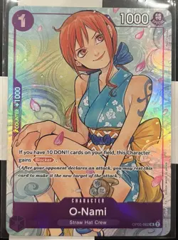 One Piece Illustration Box Vol. 1 O-Nami OP05-062 - Image 1