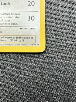 Pokemon Card Pidgeot 24/64 Jungle Non Holo Rare WOTC LP - Image 4