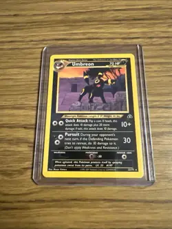 Umbreon 32/75 Neo Discovery Rare Pokemon Card Vintage WOTC 2001 NM 🔥 - Image 1
