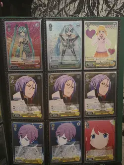 Weiss Schwarz Card Lot Common/Uncommon/Rare/rrr/Sr Various Sets - Image 1