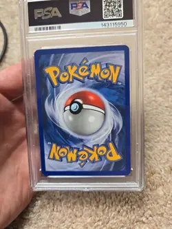 Psa Graded Reverse Holo Legendary Collection Exeggcute Pokemon Card 75/110 - Image 5