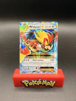 Mega Pidgeot EX 65/108 - XY Evolutions Ultra Rare Holo Pokemon TCG Card NM - Image 1