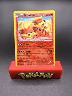 Growlithe RC4/RC25 Legendary Treasures 2013 Radiant Collection Pokemon Card NM - Image 1