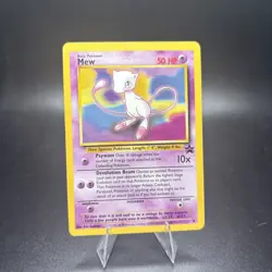 Mew Black Star Promo No. 8 - LP - WOTC - Pokemon Vintage Card -c - Image 1