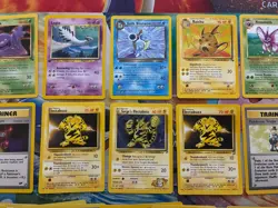 Vintage Pokemon Card Lot WOTC Cards First Edition Shadowless Etc Lugia Blastoise - Image 4