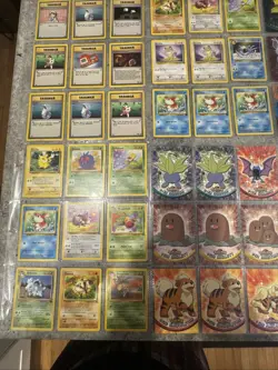 Vintage 1999 Pokemon Card Collection Lot , TV Animation EXCELLENT CONDITION - Image 4