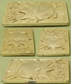 Loose 1999 Burger King Pokemon 23K Gold Plated Togepi Card - Image 3