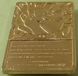 Loose 1999 Burger King Pokemon 23K Gold Plated Jigglypuff Card - Image 3