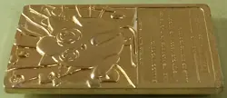 Loose 1999 Burger King Pokemon 23K Gold Plated Jigglypuff Card - Image 4