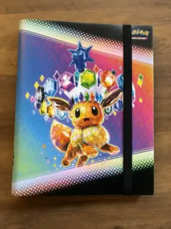 Prismatic Evolutions Eevee Binder With 27 Pokemon 151 Reverse Holos Card Lot NM - Image 2