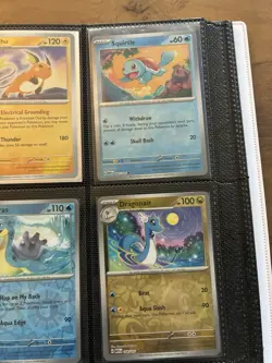 Prismatic Evolutions Eevee Binder With 27 Pokemon 151 Reverse Holos Card Lot NM - Image 4