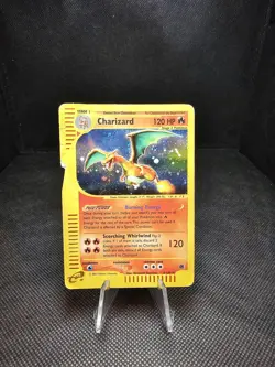 Charizard 6/165 Holo Rare Expedition Pokemon Card DMG - Image 4