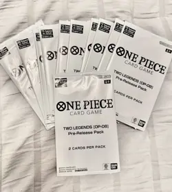 ONE PIECE 2024 Two Legends (OP-08) Pre-Release Stamped Cards Sealed Pack - Image 1
