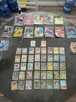 Pokemon Charizard GX V EX Holo Foil Card Lot Mewtwo Pikachu Eevee Lucario - Image 1