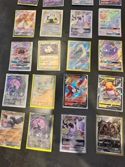 Pokemon Charizard GX V EX Holo Foil Card Lot Mewtwo Pikachu Eevee Lucario - Image 2