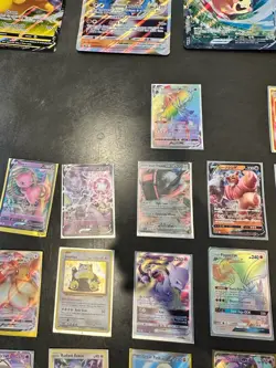 Pokemon Charizard GX V EX Holo Foil Card Lot Mewtwo Pikachu Eevee Lucario - Image 4