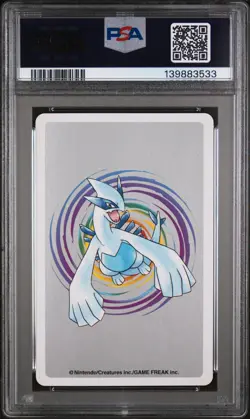 2000 POKEMON SILVER VERSION PLAYING CARDS 7 OF SPADES #087 DEWGONG PSA 9 - Image 2
