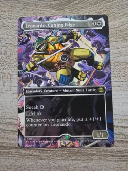 Leonardo, Cutting Edge (Borderless) Teenage Mutant Ninja Turtles Regular - Image 1
