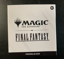 Magic The Gathering TCG MTG Final Fantasy Factory Sealed Prerelease Kit - Image 1