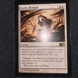 Faith's Reward #14 (LP) Magic 2013 M13 Magic MTG - Image 1