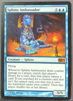 Sphinx Ambassador M10 regular nm8/lp7 nice, light sleeve wear 73/249 - Image 1