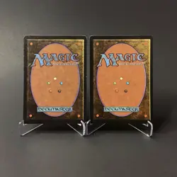 (2) Magic: The Gathering Phantasmal Terrain MTG Revised Edition Vintage 1994 LP - Image 2