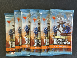 LOT (6) Magic The Gathering MTG Outlaws Of Thunder Junction Booster Packs Sealed - Image 1